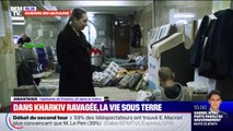 Guerre en Ukraine: dans Kharkiv ravagée, la vie sous terre