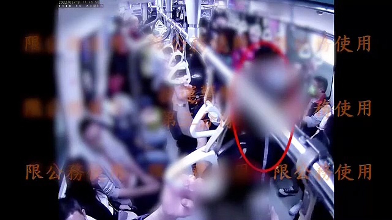色狼捷運車廂摸臀  捷警統計每月發生近2件