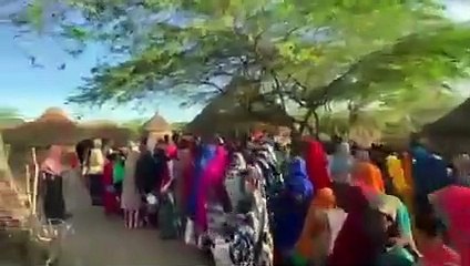 Afrika Kenya'da,Bir iftar vakti.