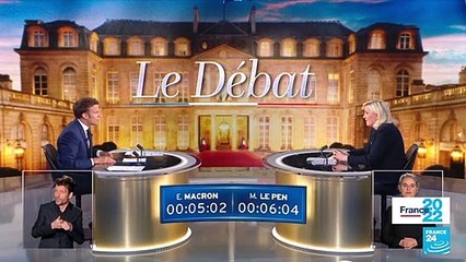 Présidentielle 2022 : les temps forts du débat Le Pen VS Macron