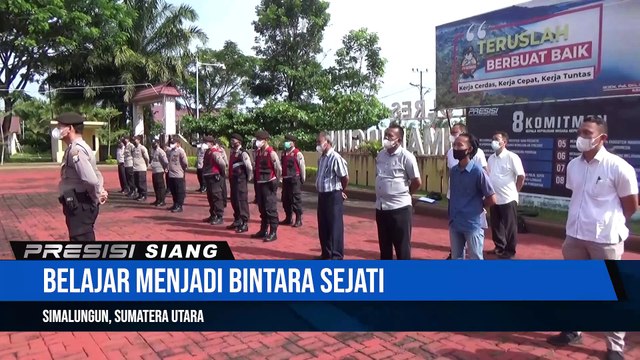 Kapolres Simalungun Pimpin Pelepasan Bintara Noke Studi Banding di WIlkum Polres Simalungun