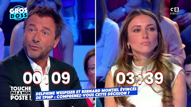 Bernard Montiel dans Touche pas à mon poste , le 20 avril 2022, sur C8