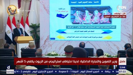 وزير التموين: هناك فجوة في اللحوم ولكن نحاول تفاديها ولدينا اكتفاء ذاتي في الدواجن