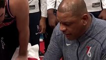 Doc Rivers dessine le système pour le panier de la gagne de Joel Embiid