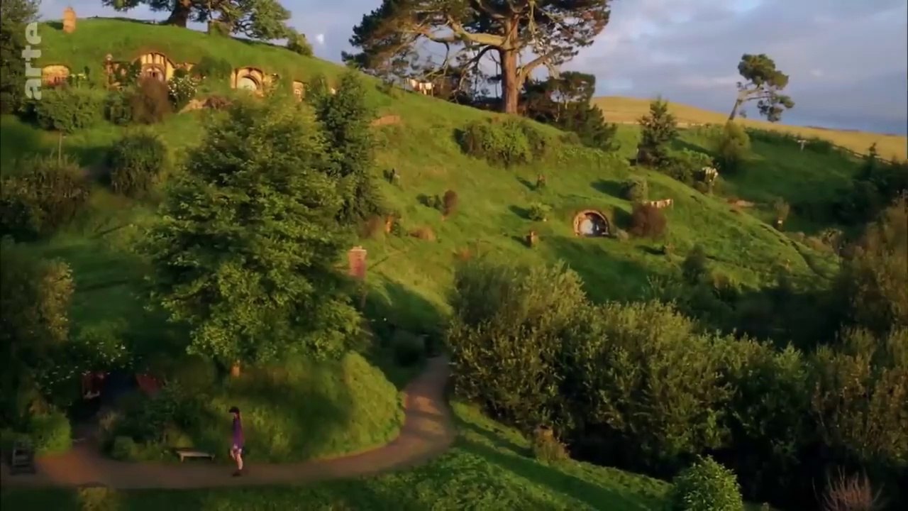 Documentaire La Nouvelle-Zélande du Seigneur des Anneaux.