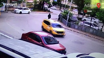 Kapkaççı dehşeti kamerada: