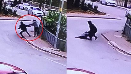 Son dakika haberleri! Kapkaççı dehşeti kamerada