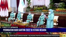 PRESISI UPDATE 14.00 WIB : Ibu Iriana Joko Widodo Menghadiri Peringatan Hari Kartini 2022 di Istana Negara