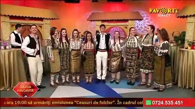 Grupul vocal „Flori de primavara” - Hore muntenesti (Gazda favorita - Favorit TV - 14.04.2022)
