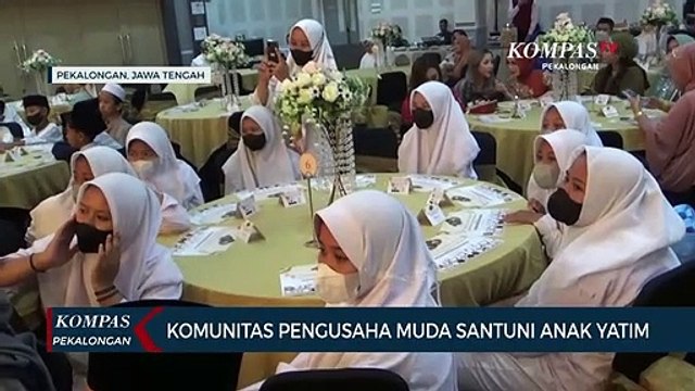 Komunitas Pengusaha Berbagi Kepada Anak Yatim