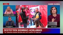 Destici'den Suriyeli sığınmacı açıklaması: Yıl sonuna kadar 500 bin mülteci Suriye'ye gidecek