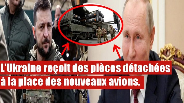 L'Ukraine reçoit des pièces détachées à la place des nouveaux avions.