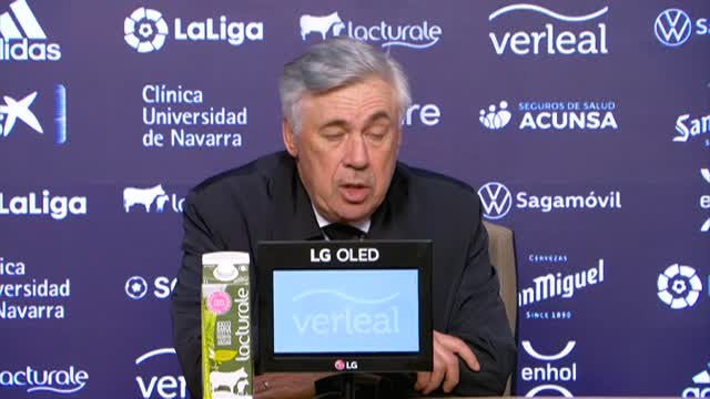 Acelotti: Después de la semifinal haremos las cuentas de lo que ha pasado en la Liga