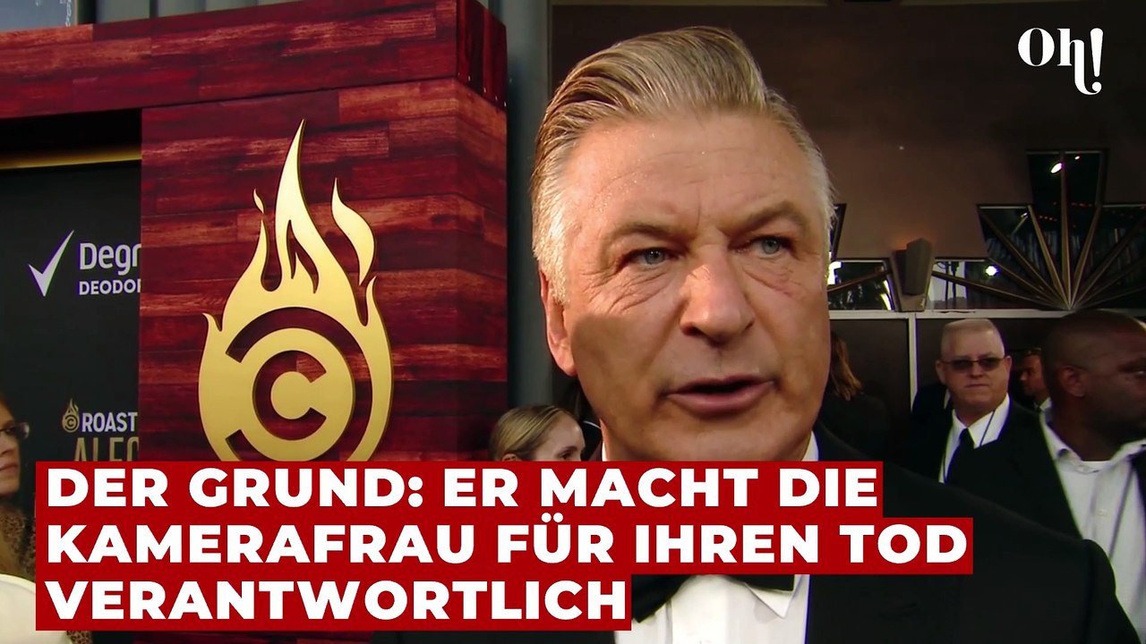 Im Gerichtsverfahren: Alec Baldwin gibt Opfer Halyna Hutchins Schuld an ihrem Tod