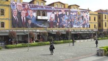Trabzonspor için 350 metrekarelik afiş yaptırdılar
