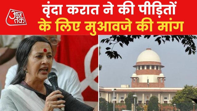 Brinda Karat moves SC against Jahangirpuri demolition drive