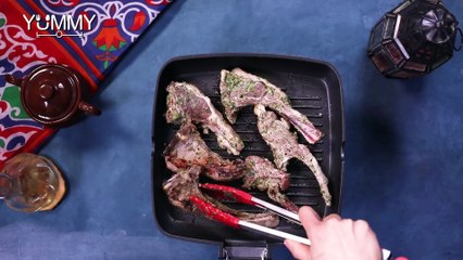 ريش الضأن بالصلصة الحارة