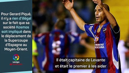 Xavi soutient Piqué après l'affaire de la Supercoupe