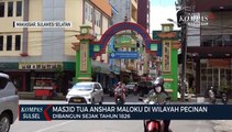 Masjid Tua Anshar Maloku Di Wilayah Pecinan Makassar