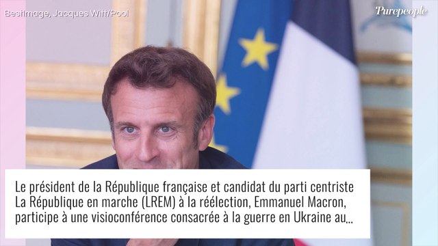 Vous me trouvez sexy ? : Le torse très poilu d'Emmanuel Macron moqué par une populaire star américaine
