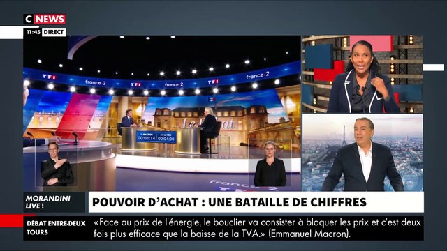 Débat: Mais pourquoi Marine Le Pen a-t-elle commencé à parler pendant le générique hier soir ? Piège ou erreur de la candidate ? Regardez le débrief dans Morandini Live ce matin - VIDEO
