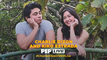 WATCH Charlie Dizon & Kiko Estrada on PEP Live