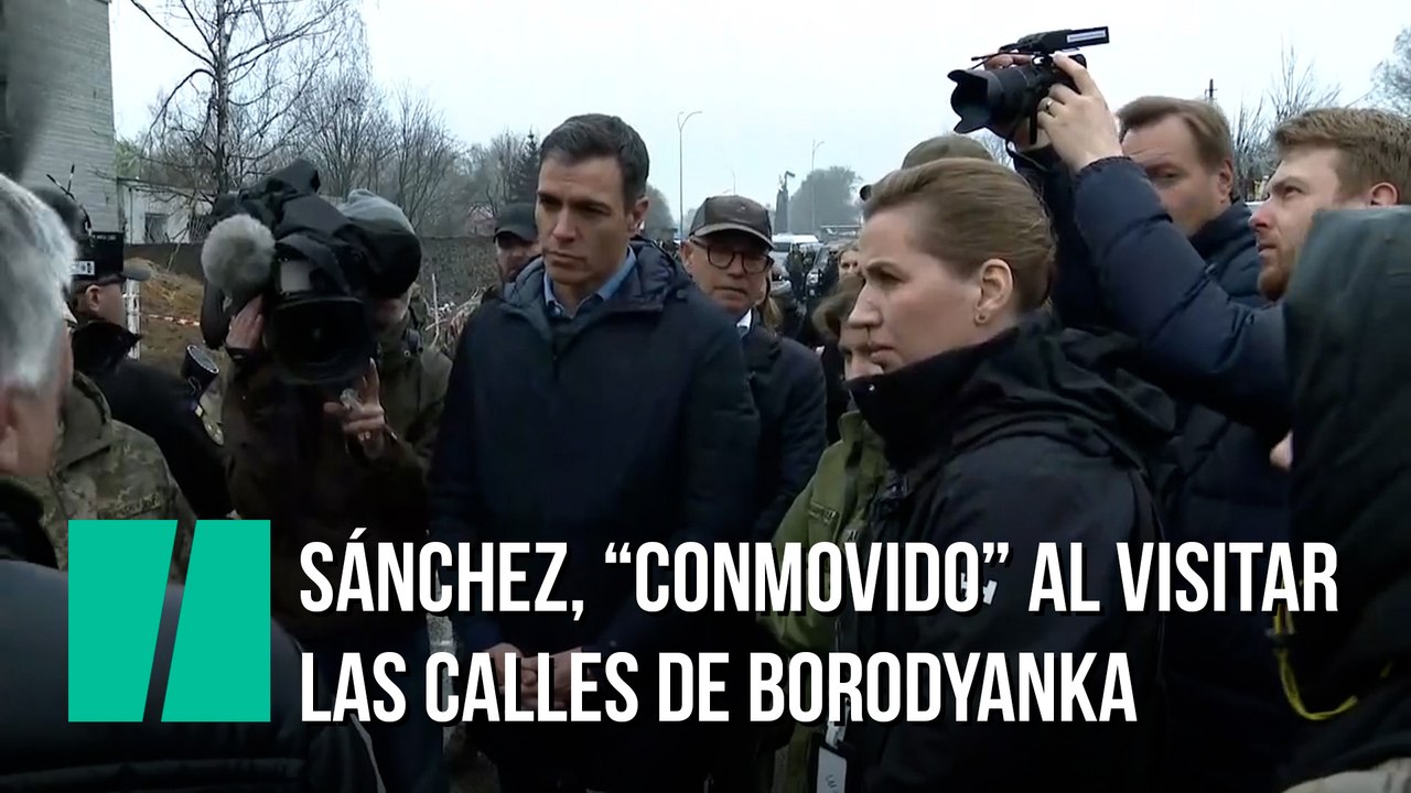 Sánchez visita Borodyanka