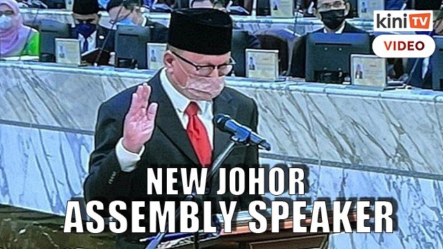 Puad Zarkashi appointed as 15th Johor state assembly speaker