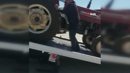 Sahibi göremedi... Afyon'da çalınan traktör 26 yıl sonra Şanlıurfa'da bulundu