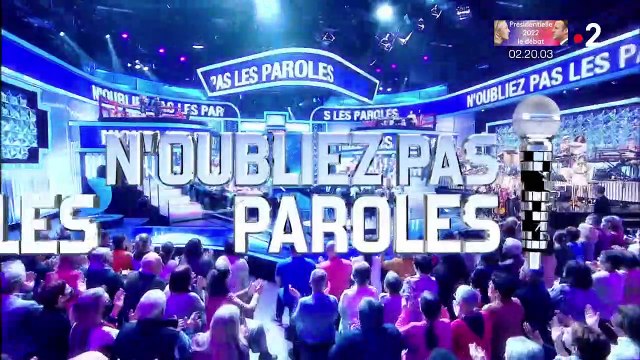 Kristofer, Maestro de N'oubliez pas les paroles sur France 2.