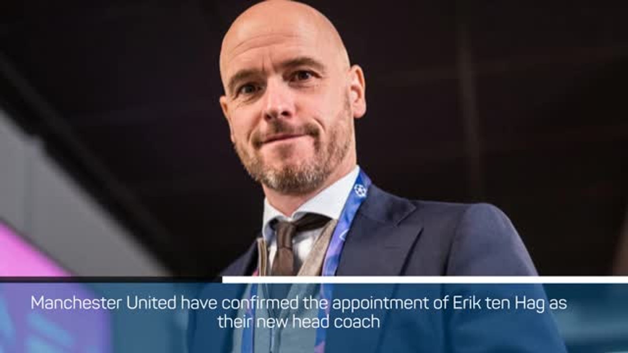 Breaking News - United appoint Ten Hag