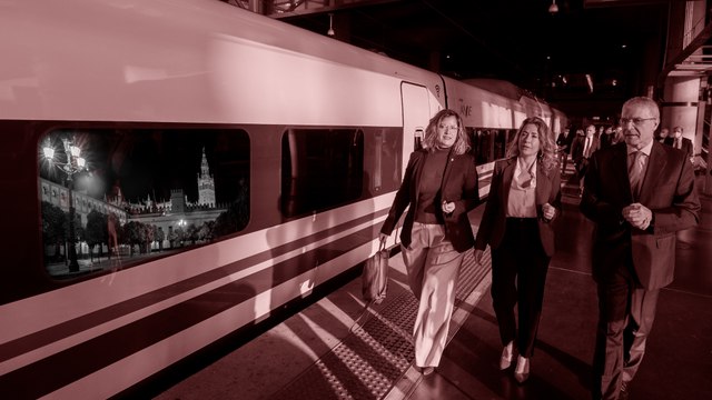 Renfe repite su primer viaje Madrid-Sevilla en el 30 aniversario del AVE