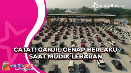 Catat! Ganjil Genap Berlaku Saat Mudik Lebaran