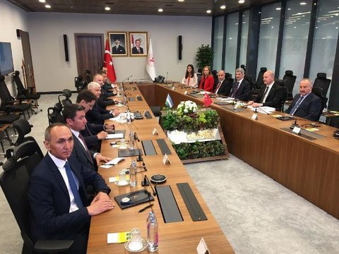 İçişleri Bakanı Soylu, Özbekistan Güvenlik Kurulu Genel Sekreteri Mahmudov'u kabul etti