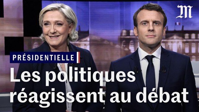 Election présidentielle 2022 : les réactions politiques au lendemain du débat de l’entre-deux-tours