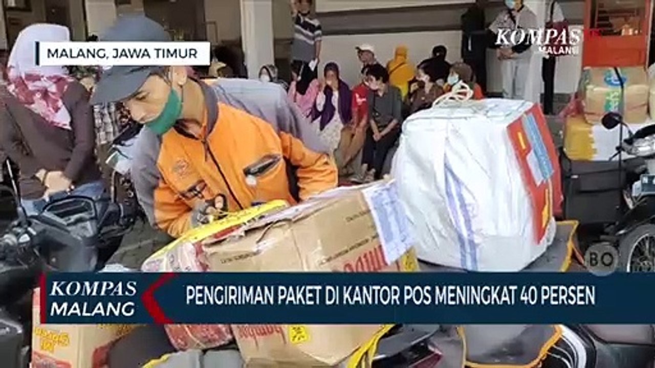 Pengiriman Paket Di Kantor Pos Malang Meningkat 40 Persen Jelang Lebaran
