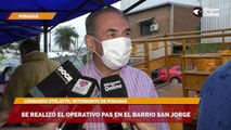 Se realizó el Operativo PAS en el barrio San Jorge