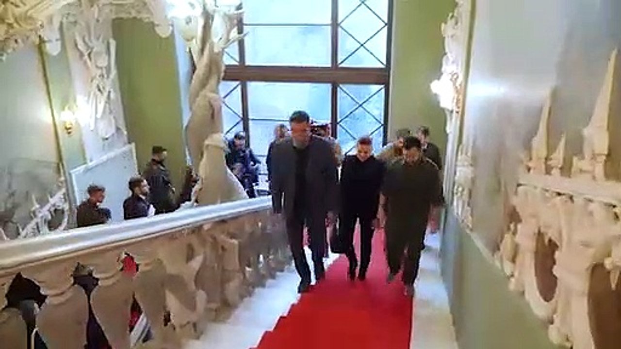 Pedro Sánchez con Zelensky en Kiev