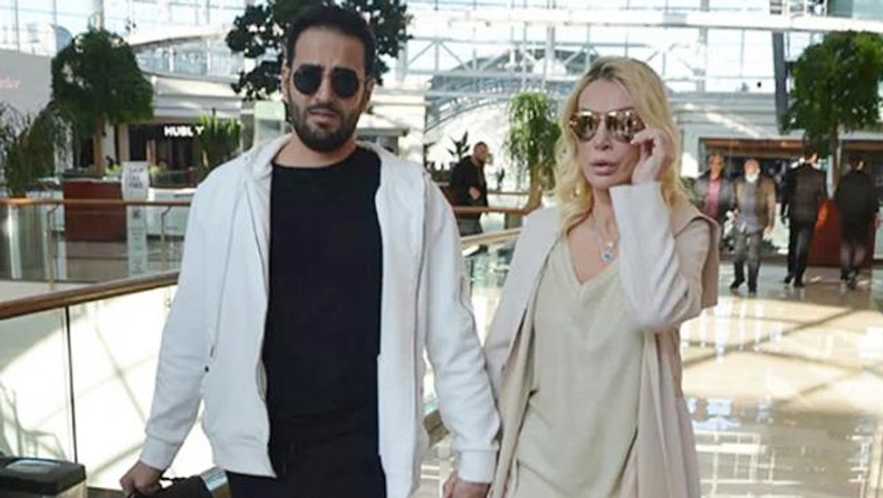 Seda Sayan, nikah öncesi sevgilisi Çağlar Ökten ile el ele alışverişe çıktı