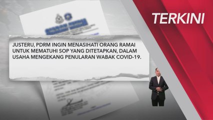 [TERKINI] Saman masih dikeluarkan kesalahan tidak memakai pelitup muka