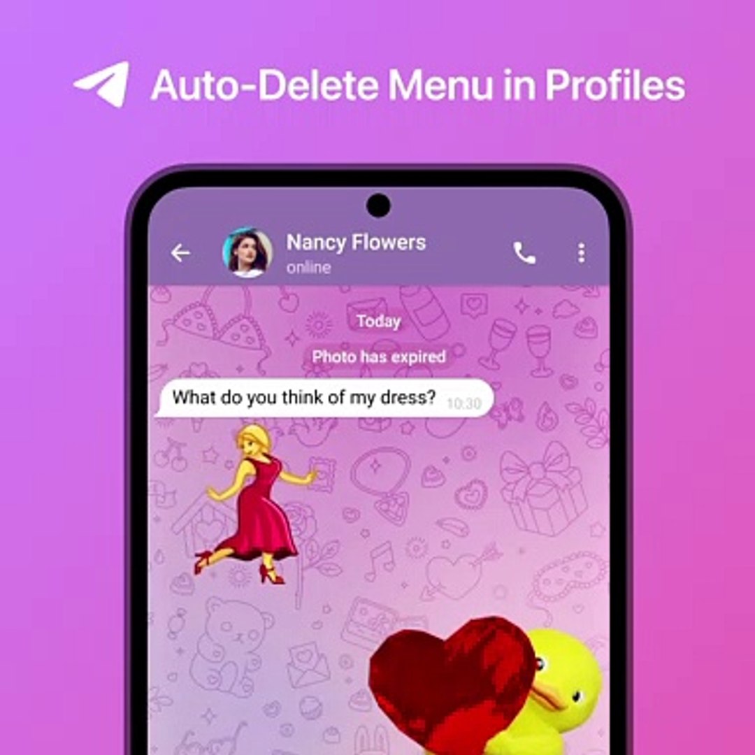 ⁣nueva función Telegram