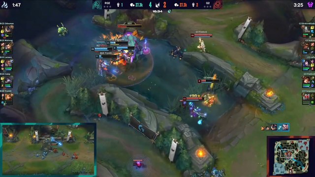 El fallo de Larssen que ayudó a G2 Esports a ganar la LEC (League of Legends)