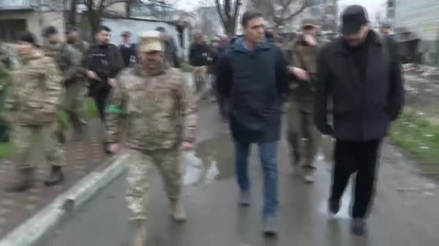 Sánchez dice estar conmovido por el horror y las atrocidades de la guerra de Putin