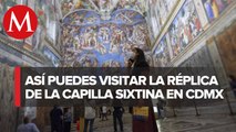 Con acercamiento al arte renacentista, inauguran réplica de la Capilla Sixtina en CdMx