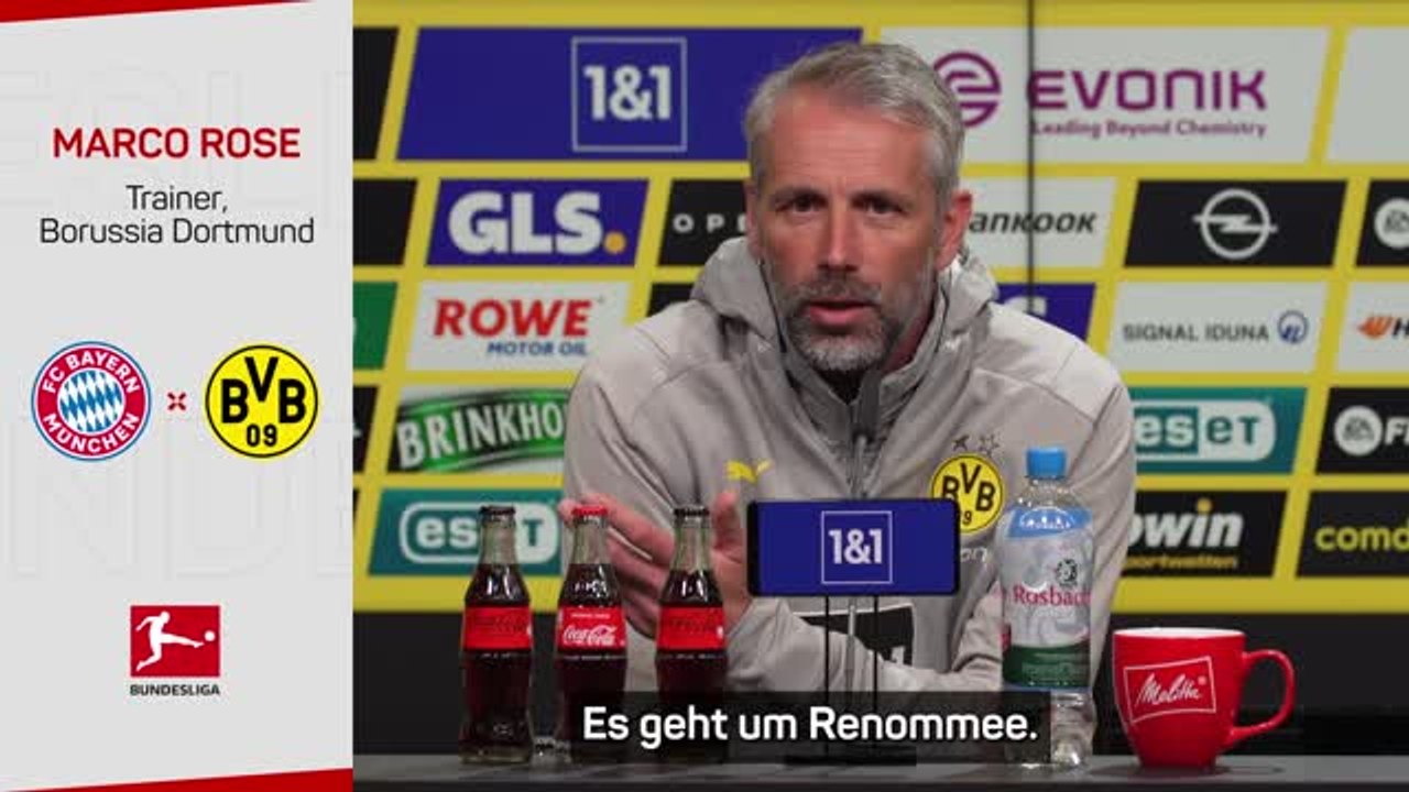 Roses Kampfansage: 'Sieg in München tut immer gut'