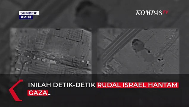 Detik-detik Israel Kembali Bombardir Gaza, Serang Situs Hamas dan Terowongan Bawah Tanah