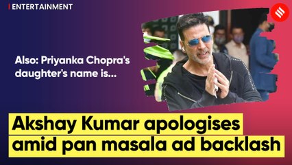 Akshay Kumar steps back as pan masala brand ambassador, apologises