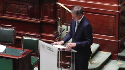 Le Premier ministre exprime son soutien à Mme Wilmès à la Chambre
