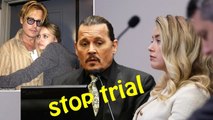 Johnny Depp begged Amber to stop the lawsuit so his kids can continue to go to school