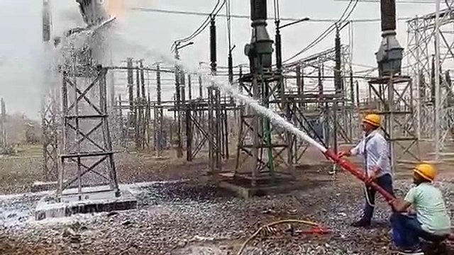 ट्रांसफार्मर में आग, कई जगह बिजली बाधित